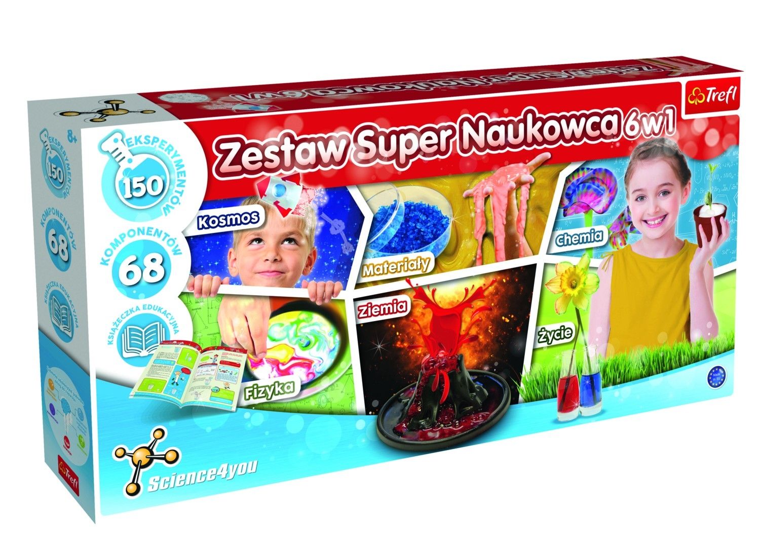 Zestaw do eksperymentów TREFL Science4You 6 w 1 Mega Set 61126