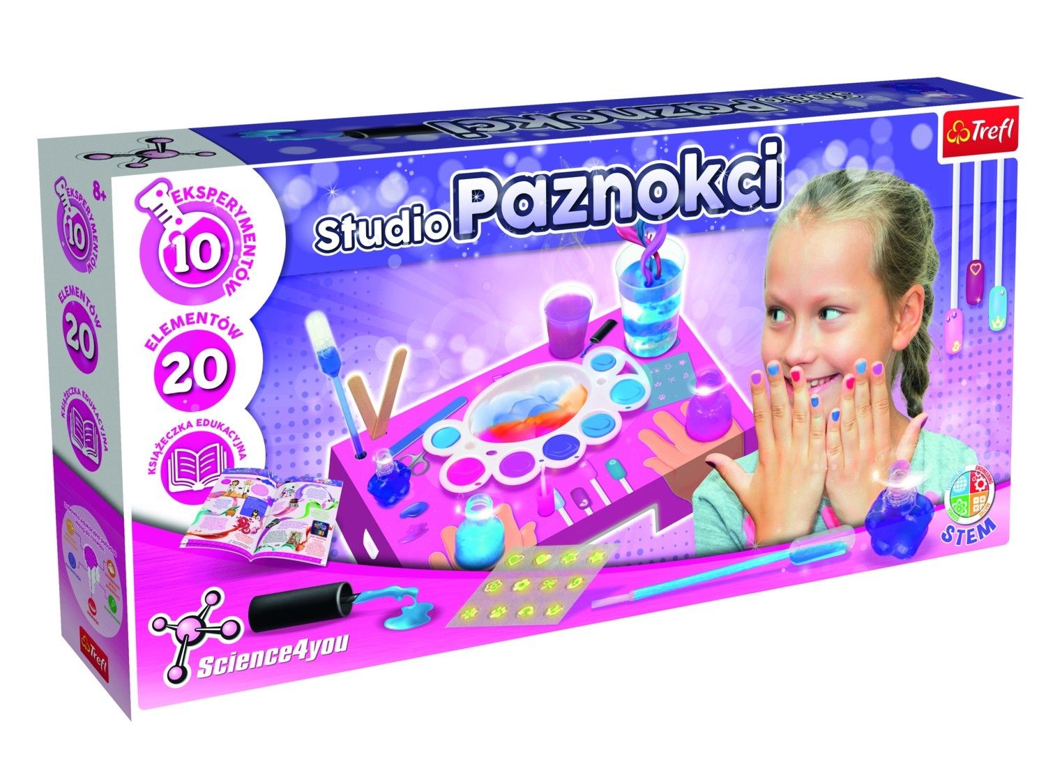 Zestaw do manicure i pedicure TREFL Science4You Studio paznokcia 61122