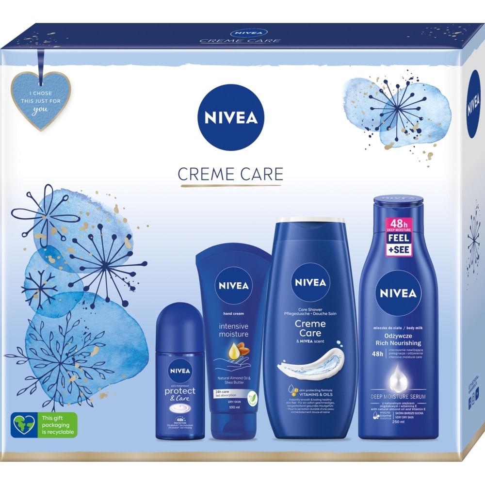 Zestaw do pielęgnacji ciała i włosów Nivea Creme Care