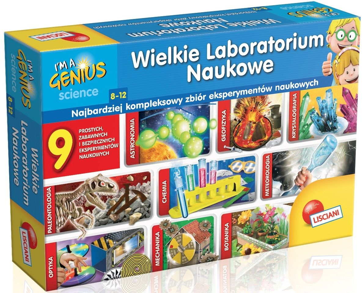 Zestaw doświadczalny DANTE Wielkie laboratorium naukowe 304-PL57580