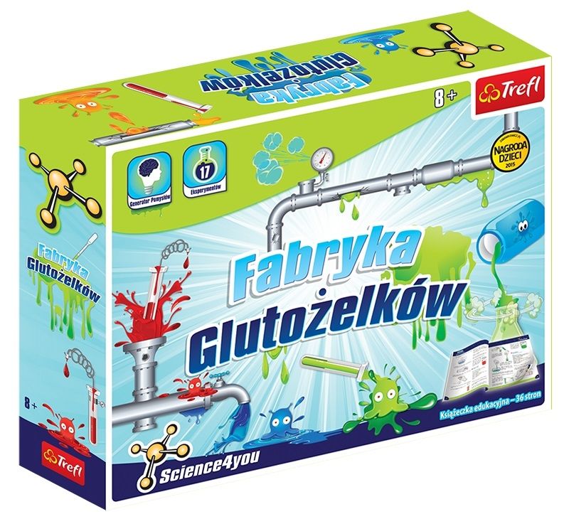 Zestaw doświadczalny TREFL Fabryka Glutożelków 60505