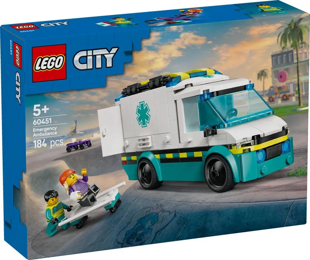 Zestaw konstrukcyjny LEGO® City Karetka pogotowia 60451