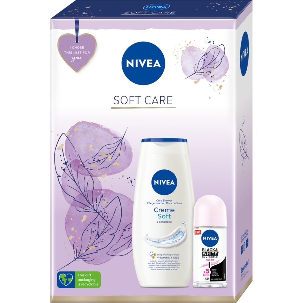 Zestaw kosmetyków damskich Nivea Soft Care