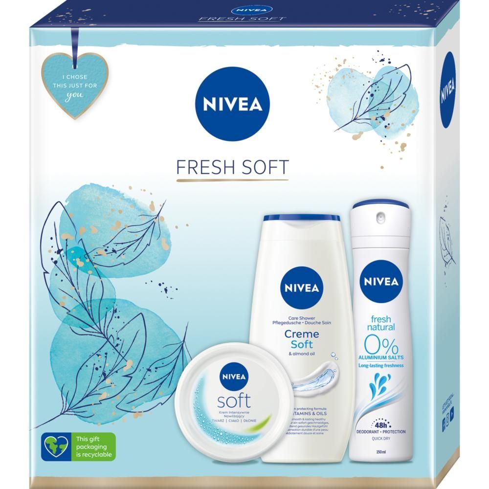 Zestaw kosmetyków dla kobiet Nivea Fresh Soft