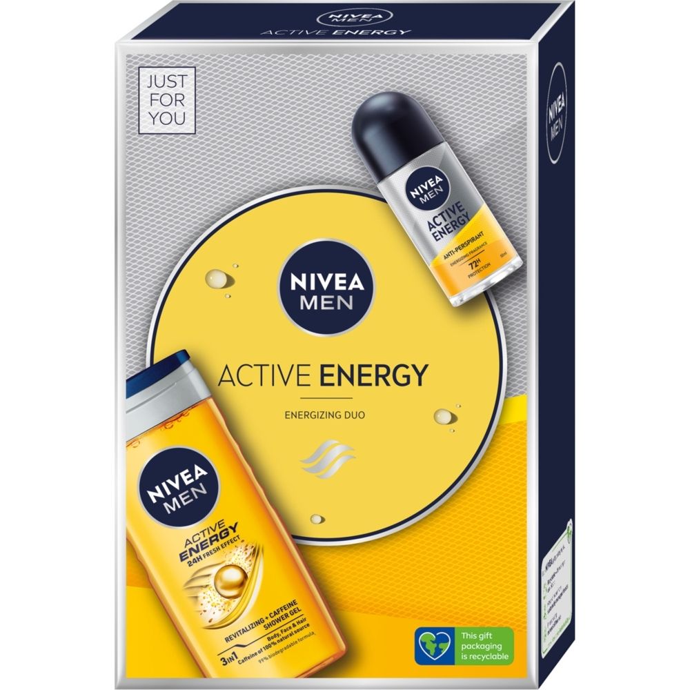 Zestaw kosmetyków dla niego Nivea Active Energy