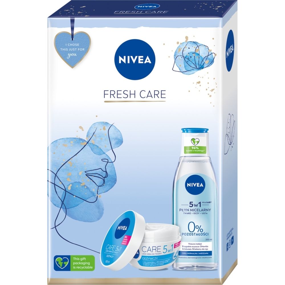 Zestaw kosmetyków do twarzy Nivea Fresh Care