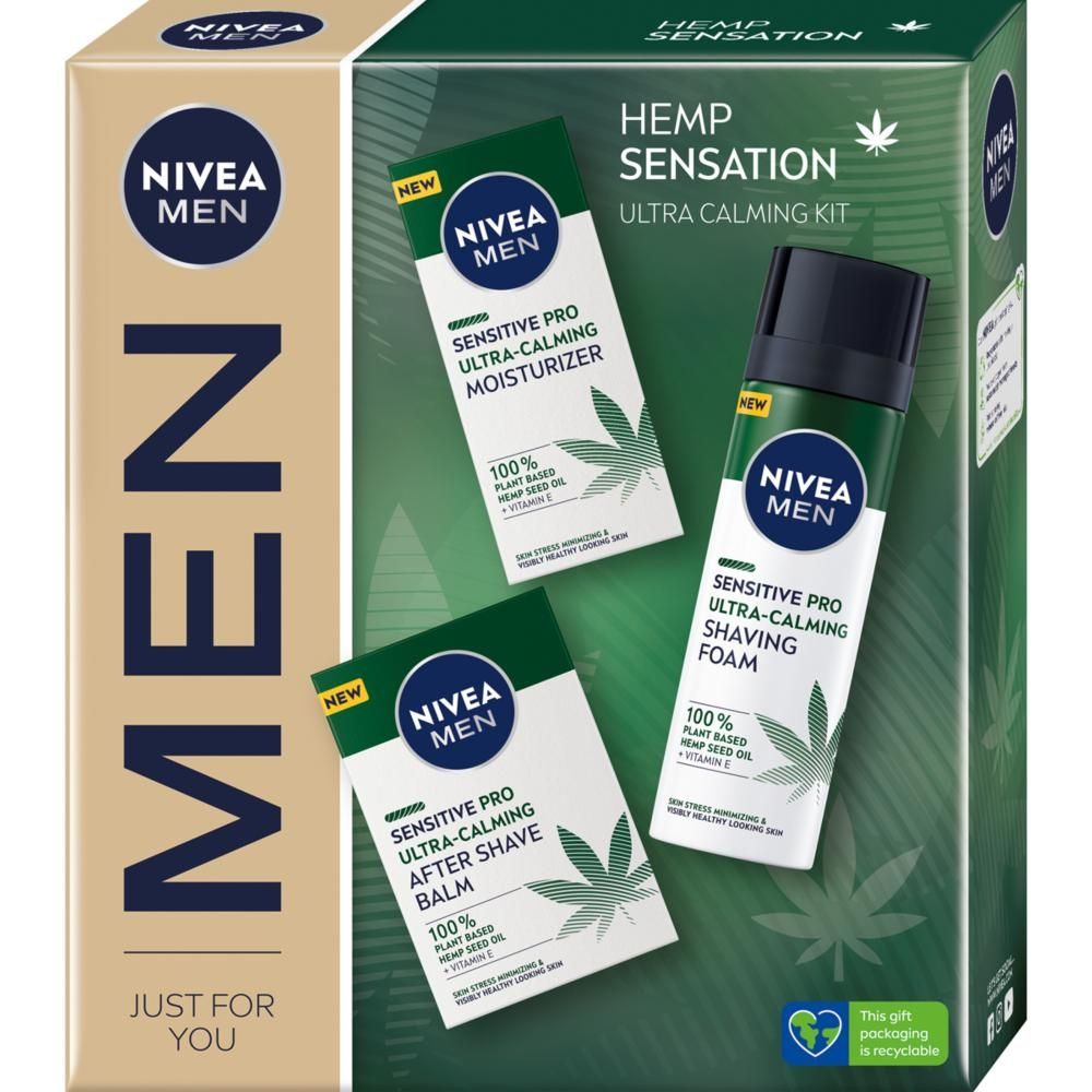 Zestaw kosmetyków męskich Nivea MEN Hemp Sensation