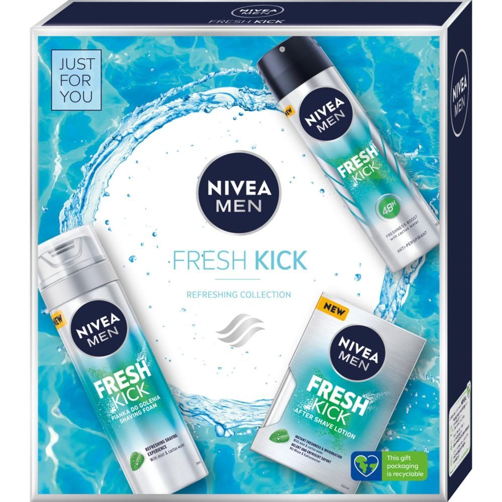 Zestaw kosmetyków męskich z kosmetyczką Nivea Fresh Kick