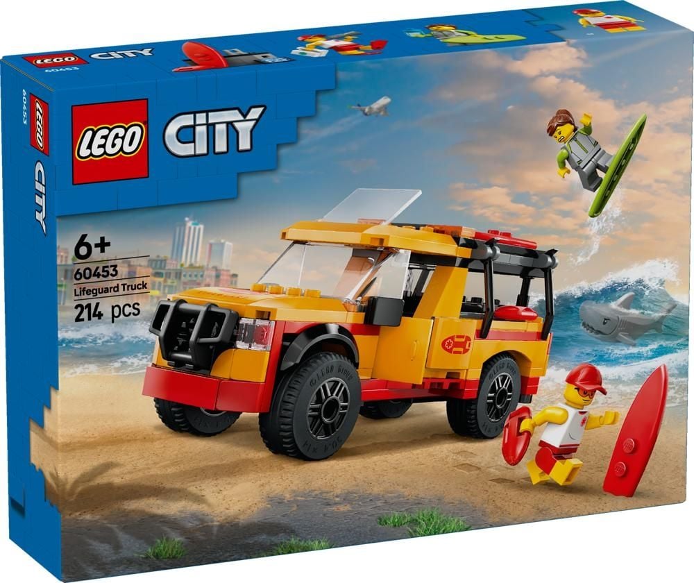 LEGO  City Furgonetka ratowników plażowych 60453