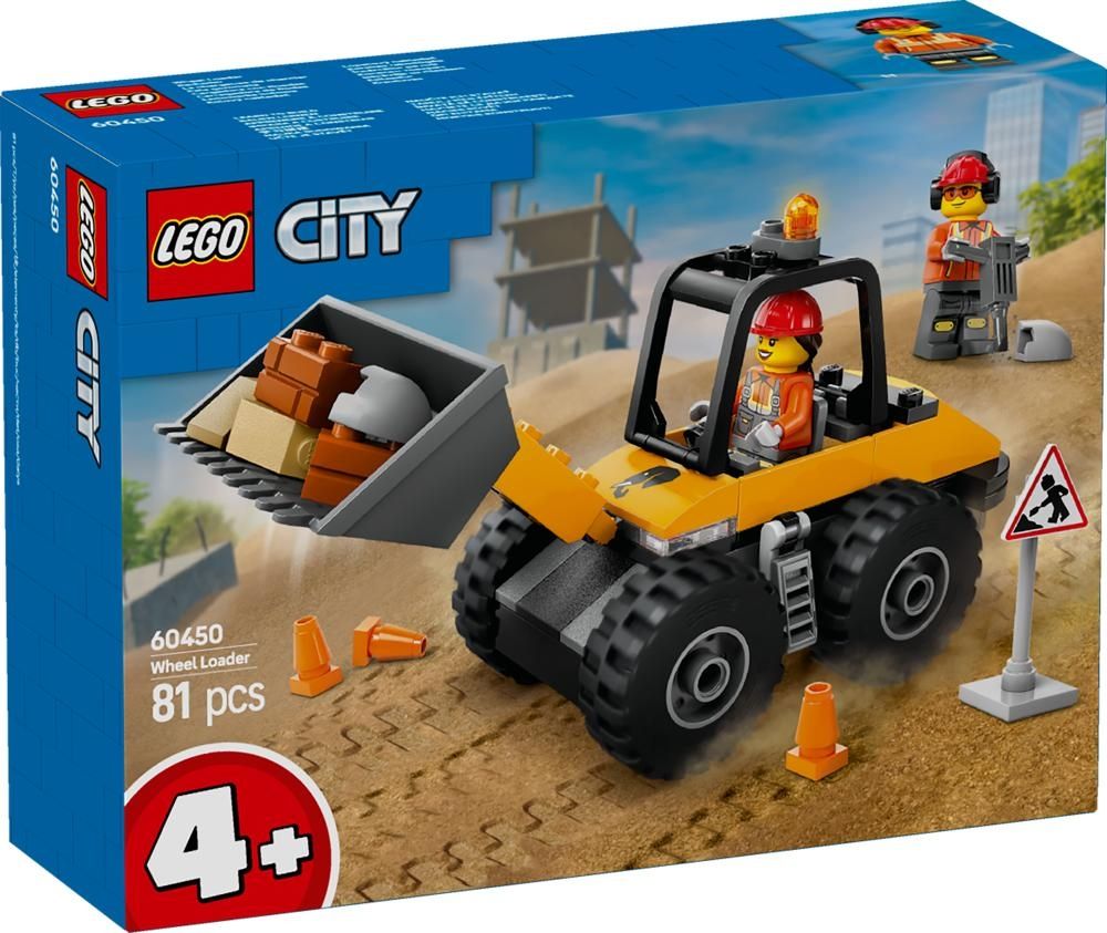 Zestaw LEGO® City Żółta ładowarka kołowa 60450