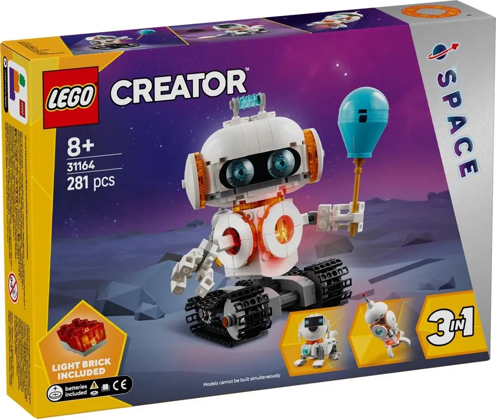 Zestaw LEGO® Creator 3 w 1 Kosmiczny robot 31164