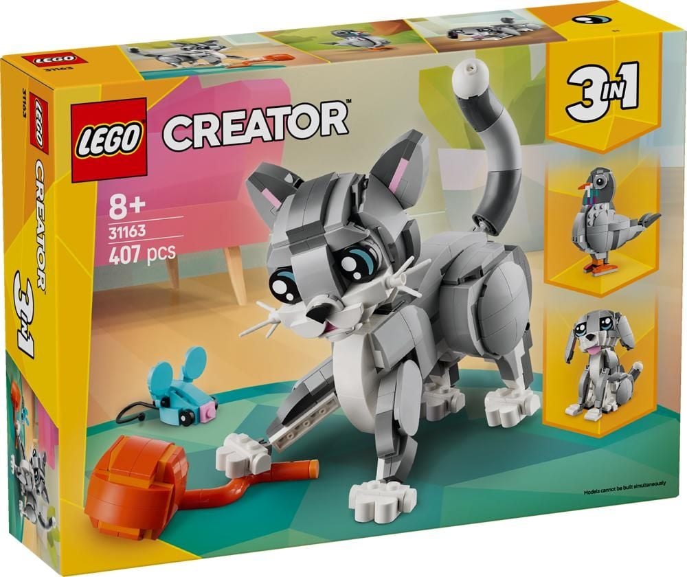 LEGO  Creator 3 w 1 Psotny kot 31163