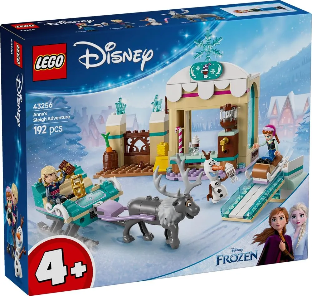 Zestaw LEGO® ǀ Disney Przygoda na sankach Anny 43256