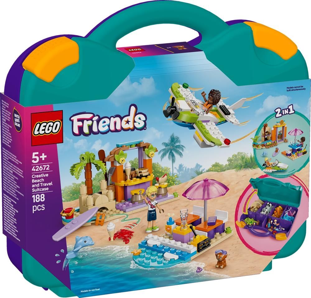 LEGO  Friends Kreatywna walizka plażowa 42672