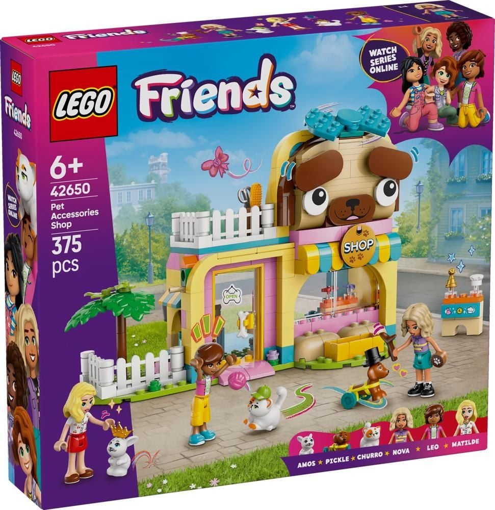 LEGO  Friends Sklep z akcesoriami dla zwierząt 42650