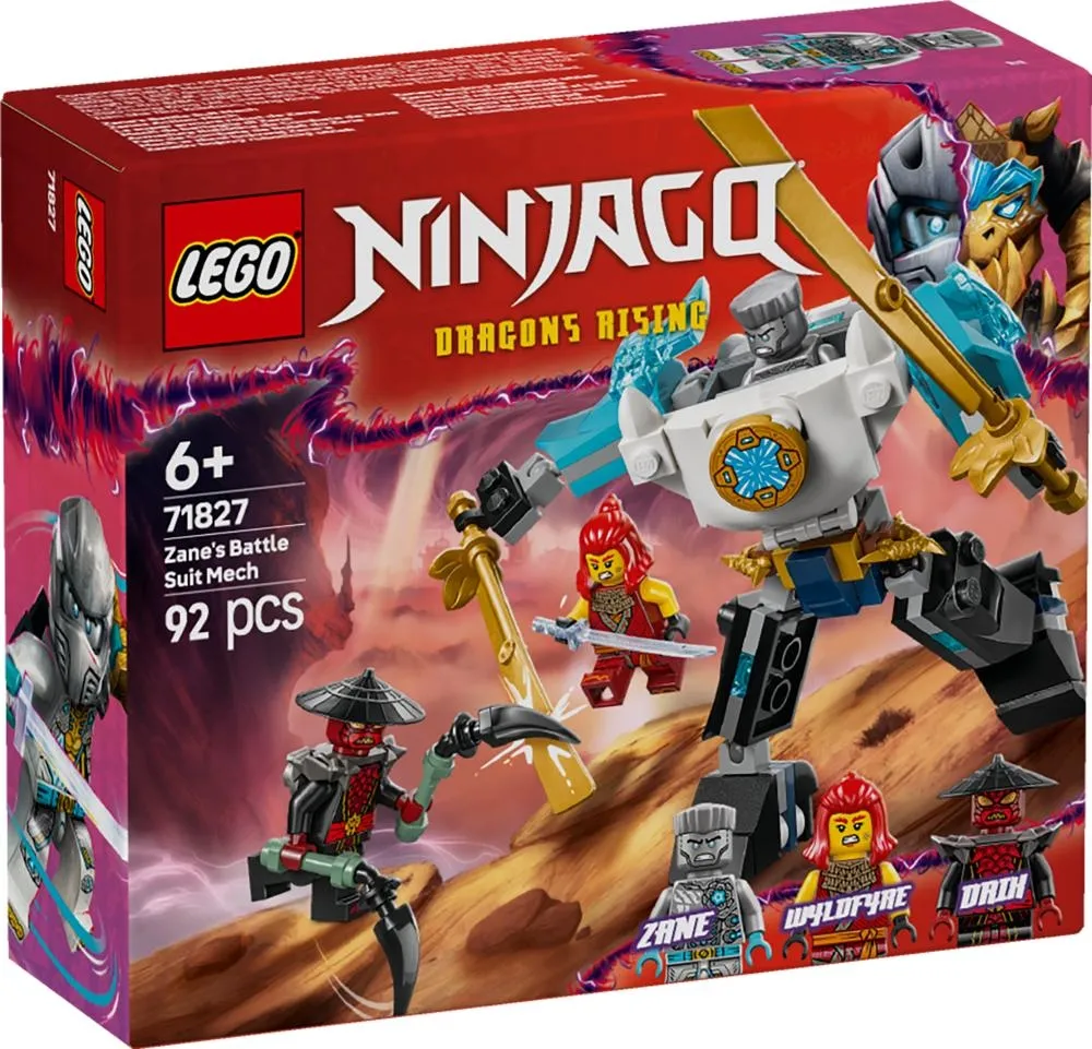 LEGO  NINJAGO  Mech w zbroi bojowej Zane’a 71827