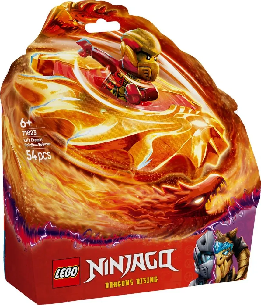 Zestaw LEGO® NINJAGO® Smoczy spinner Spinjitzu Kaia 71823