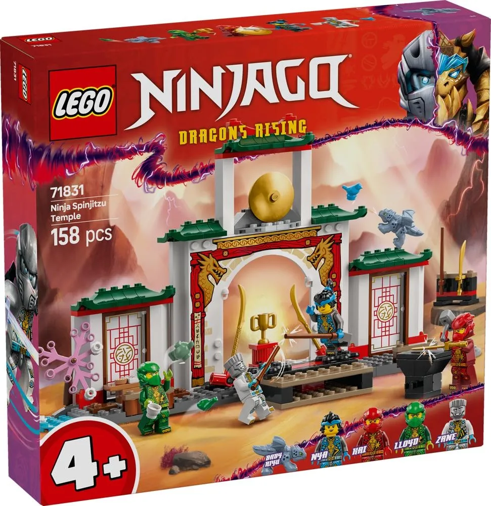 Zestaw LEGO® NINJAGO® Świątynia Spinjitzu ninja 71831