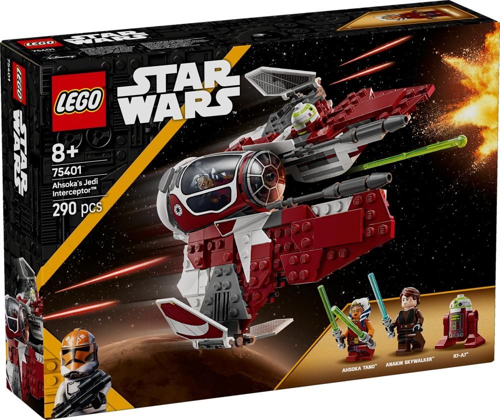 LEGO  Star Wars  Interceptor  Jedi Ahsoki 75401