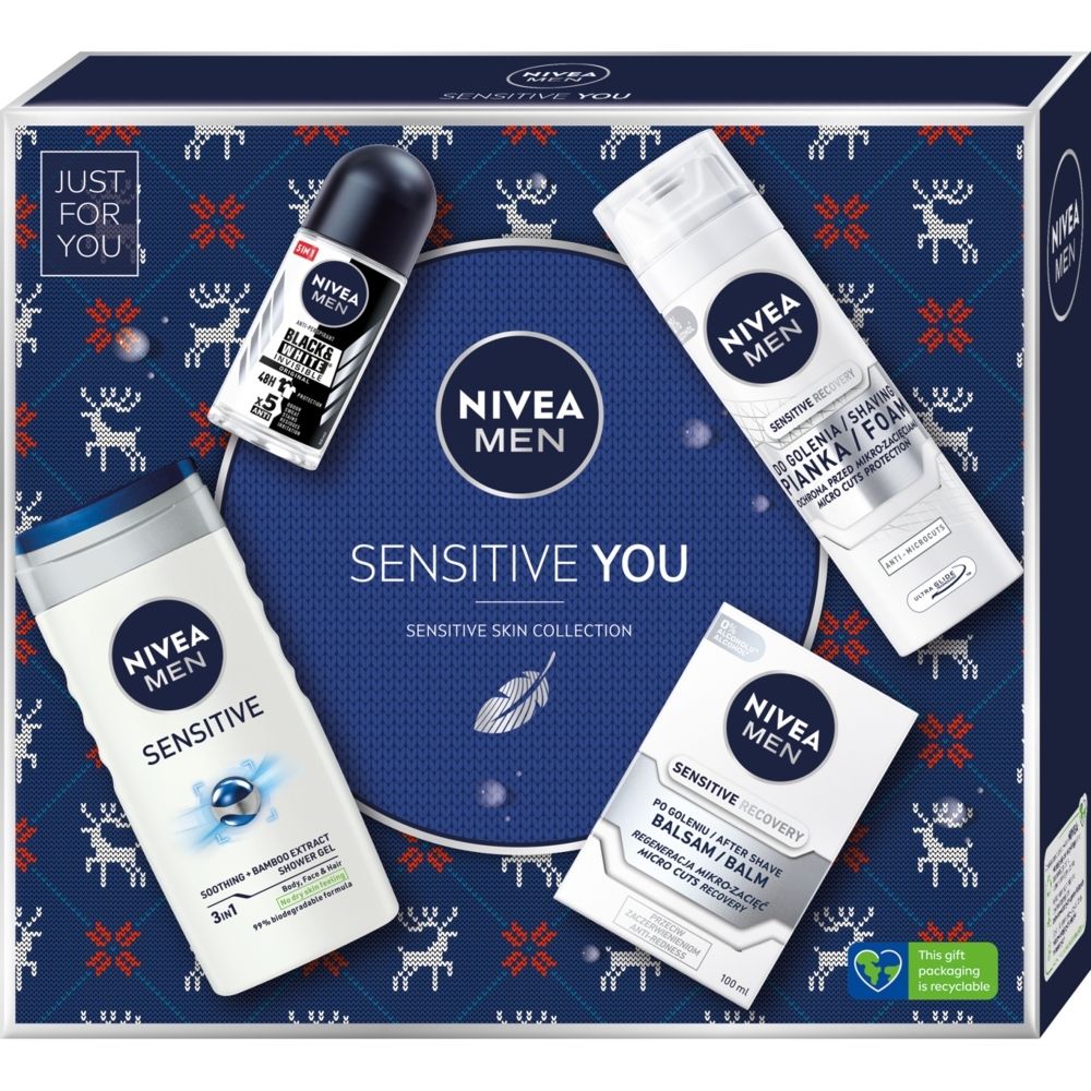 Zestaw męskich kosmetyków Nivea Sensitive You