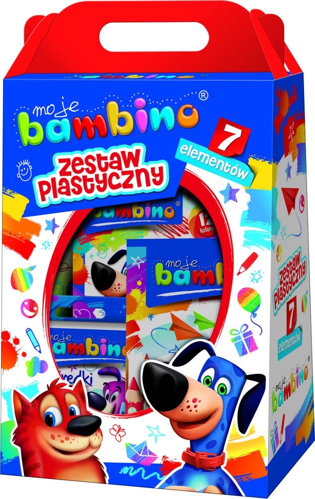 Zestaw plastyczny Moje Bambino