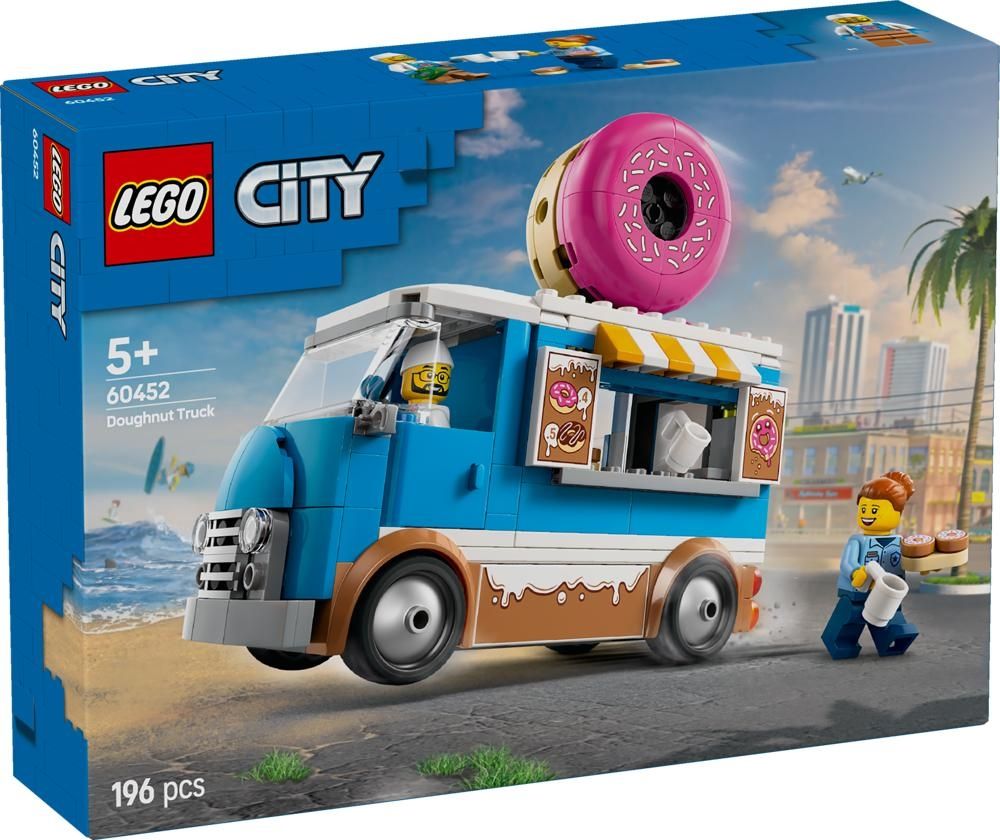 Zestaw z pojazdem LEGO® City Mobilna pączkarnia 60452