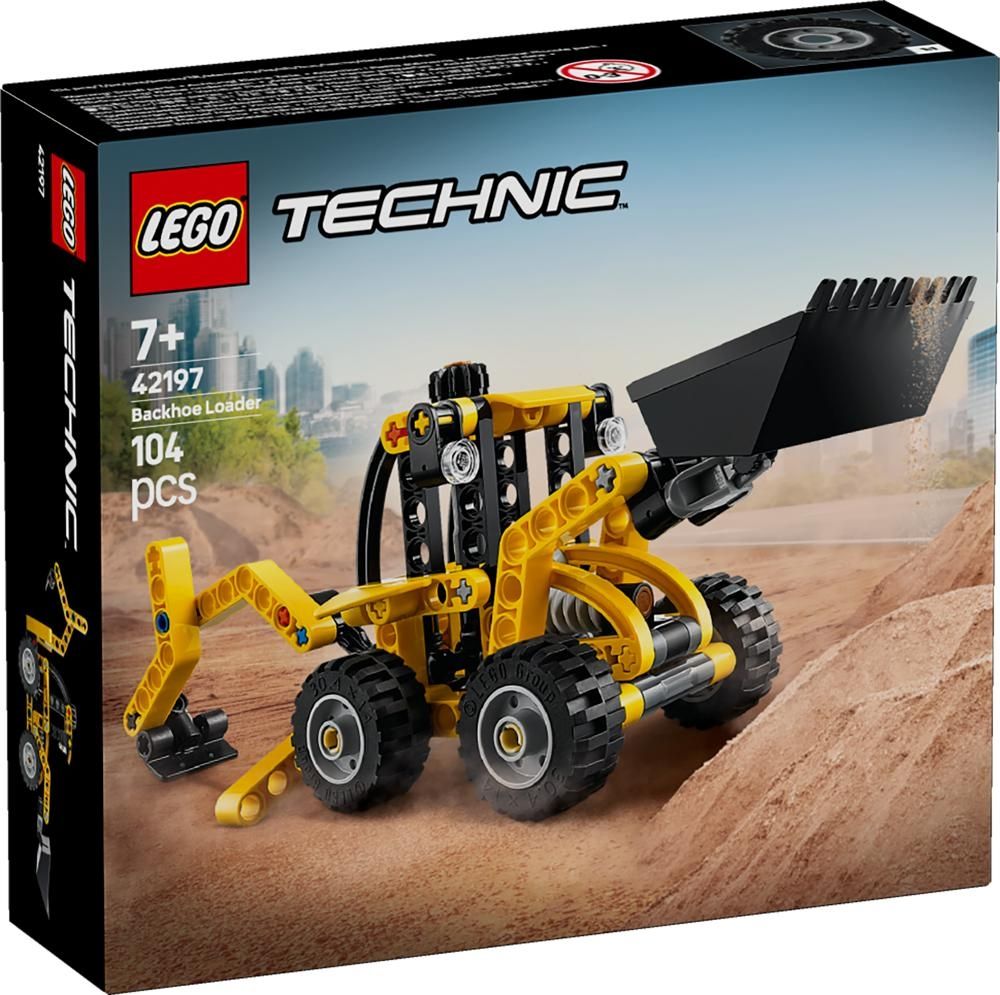 Zestaw z pojazdem LEGO® Technic Koparko-ładowarka 42197