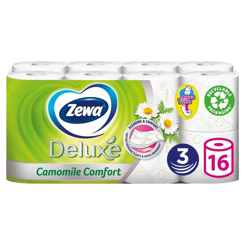 Zewa Deluxe Camomile Comfort Papier toaletowy 16 rolek