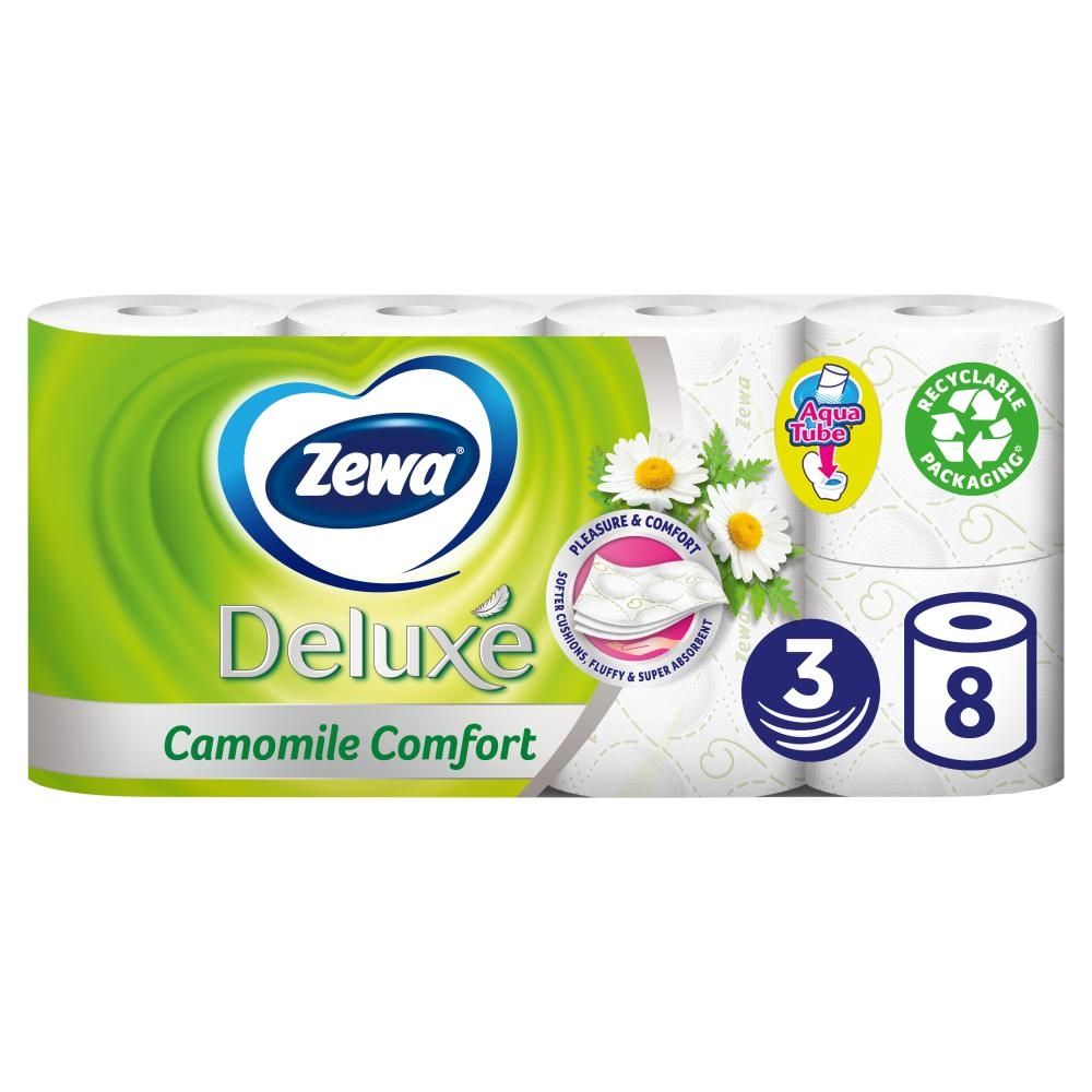 Zewa Deluxe Camomile Comfort Papier toaletowy 8 rolek