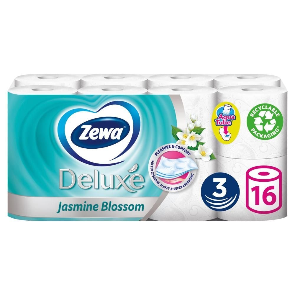 Zewa Deluxe Jasmine Blossom Papier toaletowy 16 rolek