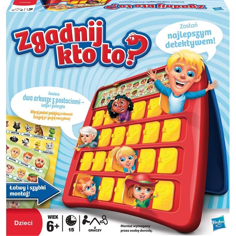 Zgadywanka HASBRO Zgadnij Kto To 05801