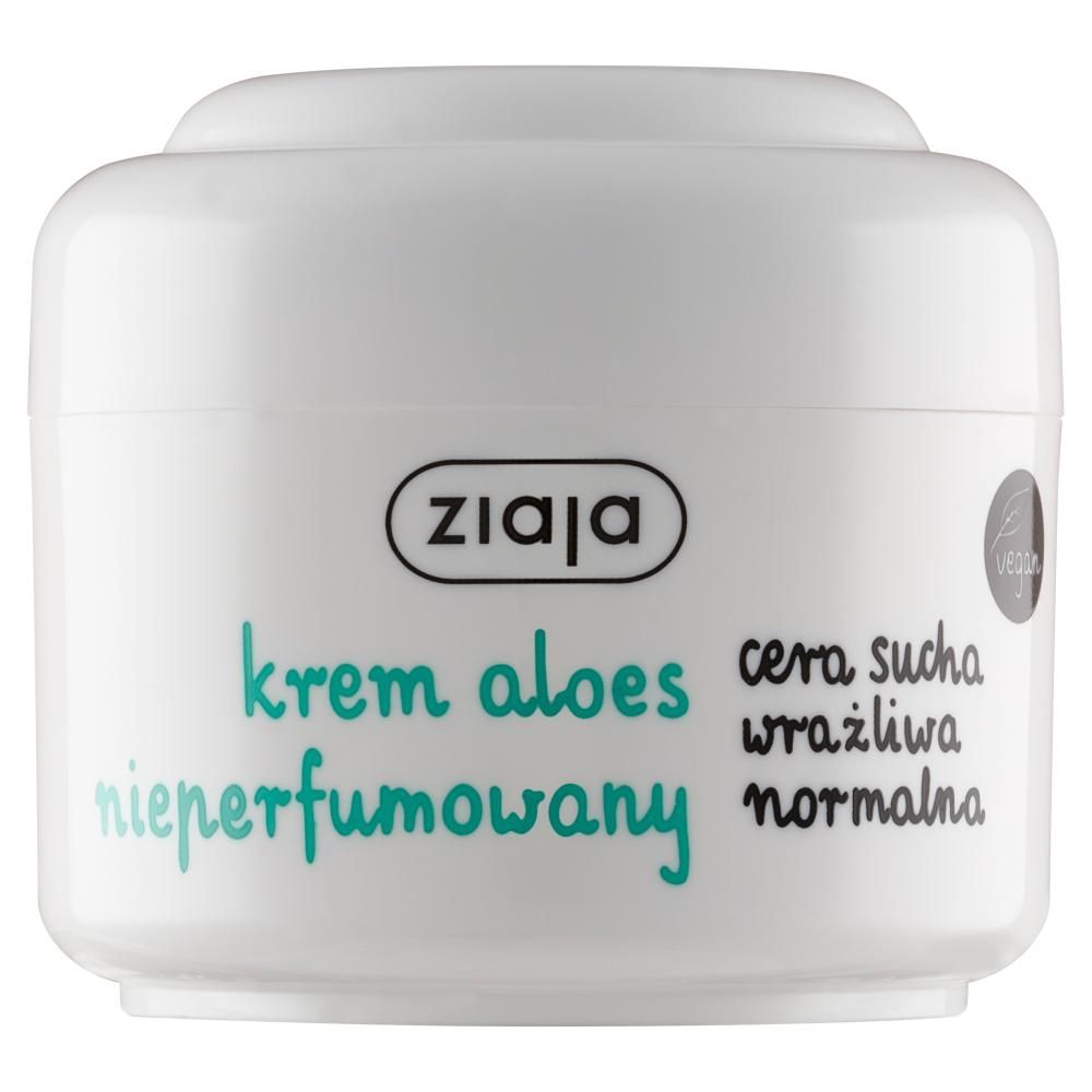 Ziaja Krem aloes nieperfumowany 50 ml