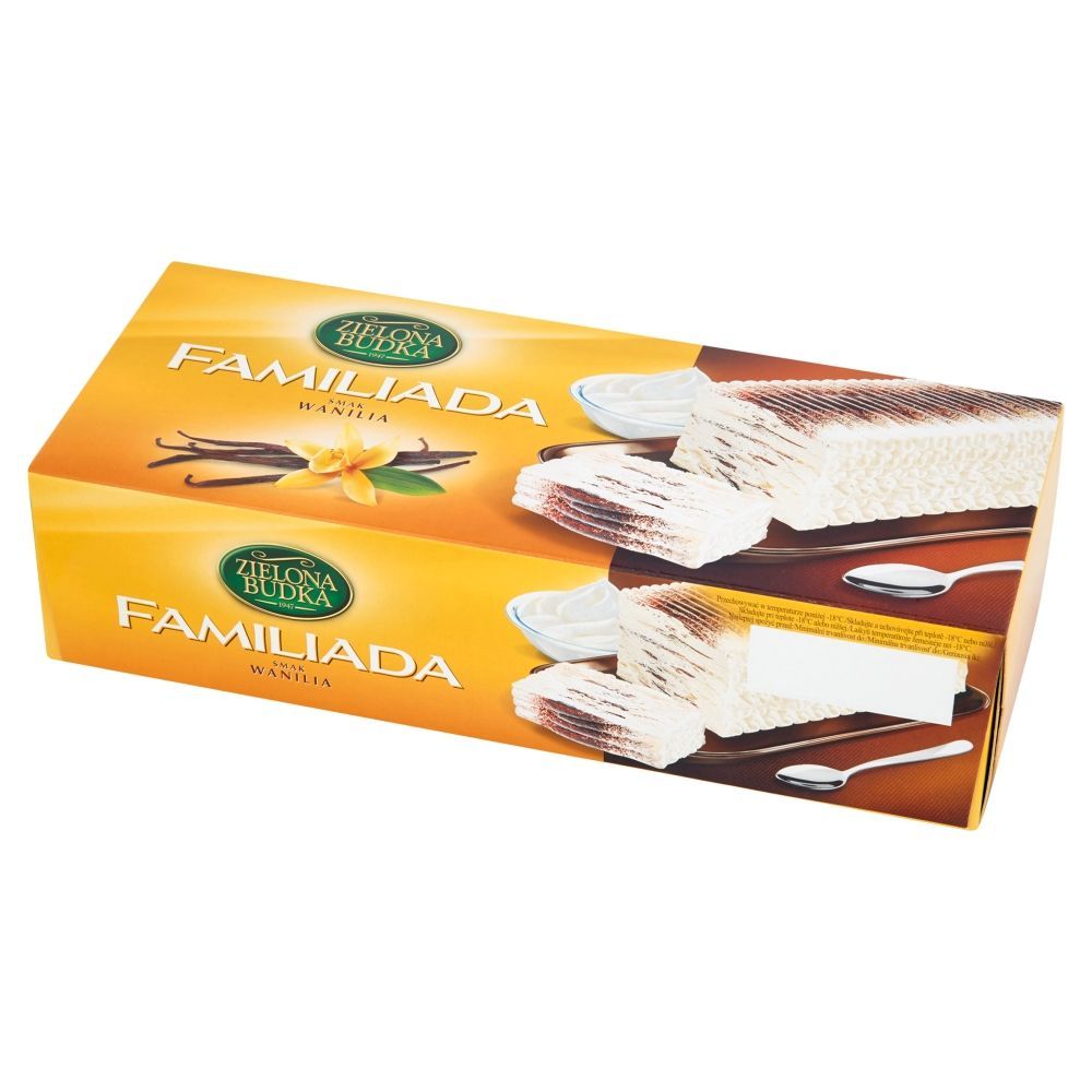 Zielona Budka Familiada Lody smak wanilia 1000 ml