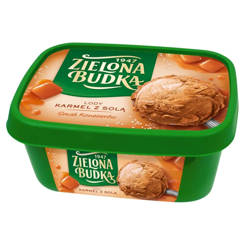 Zielona Budka Lody karmel z solą 1000 ml