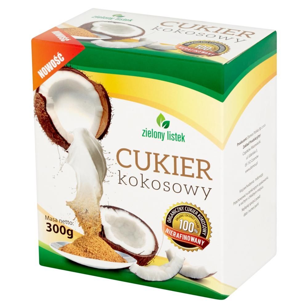 Zielony listek Cukier kokosowy 300 g