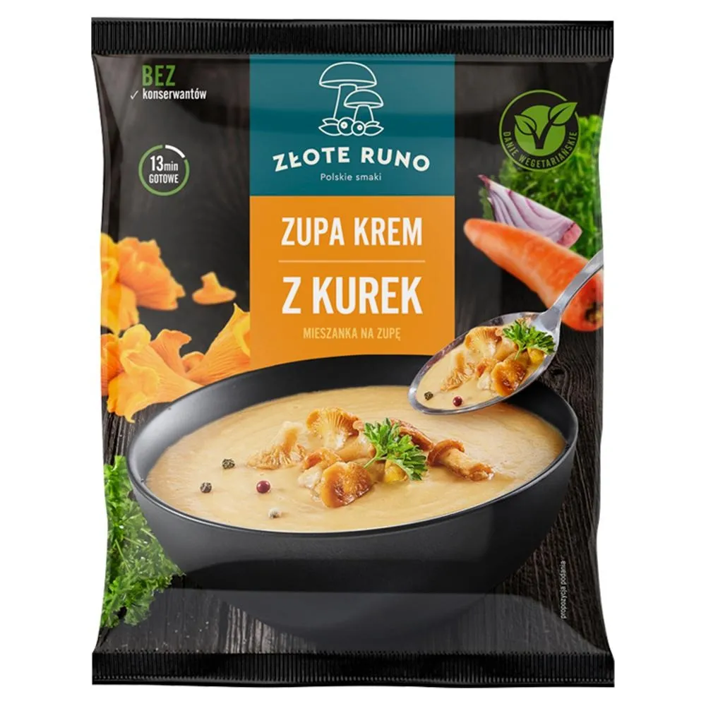 Złote Runo Zupa krem z kurek 450 g