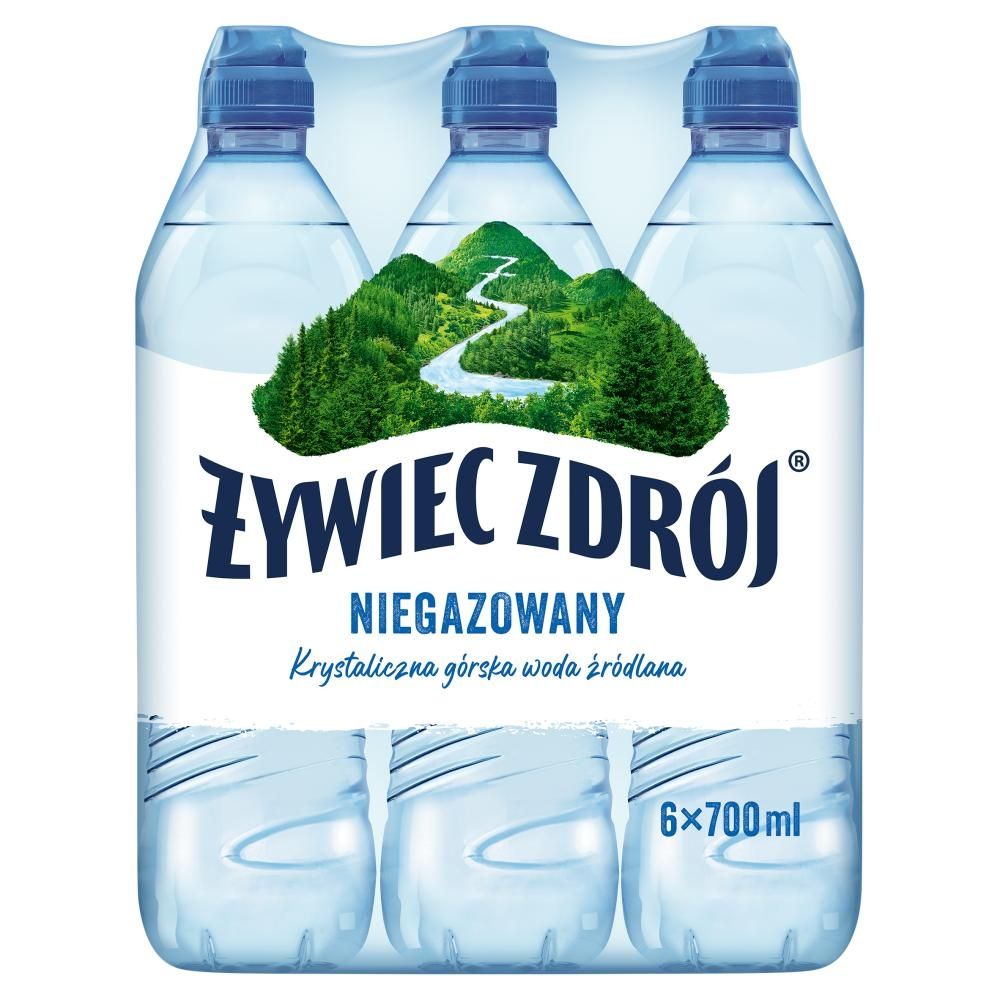 Żywiec Zdrój Niegazowany Woda źródlana 6 x 700 ml