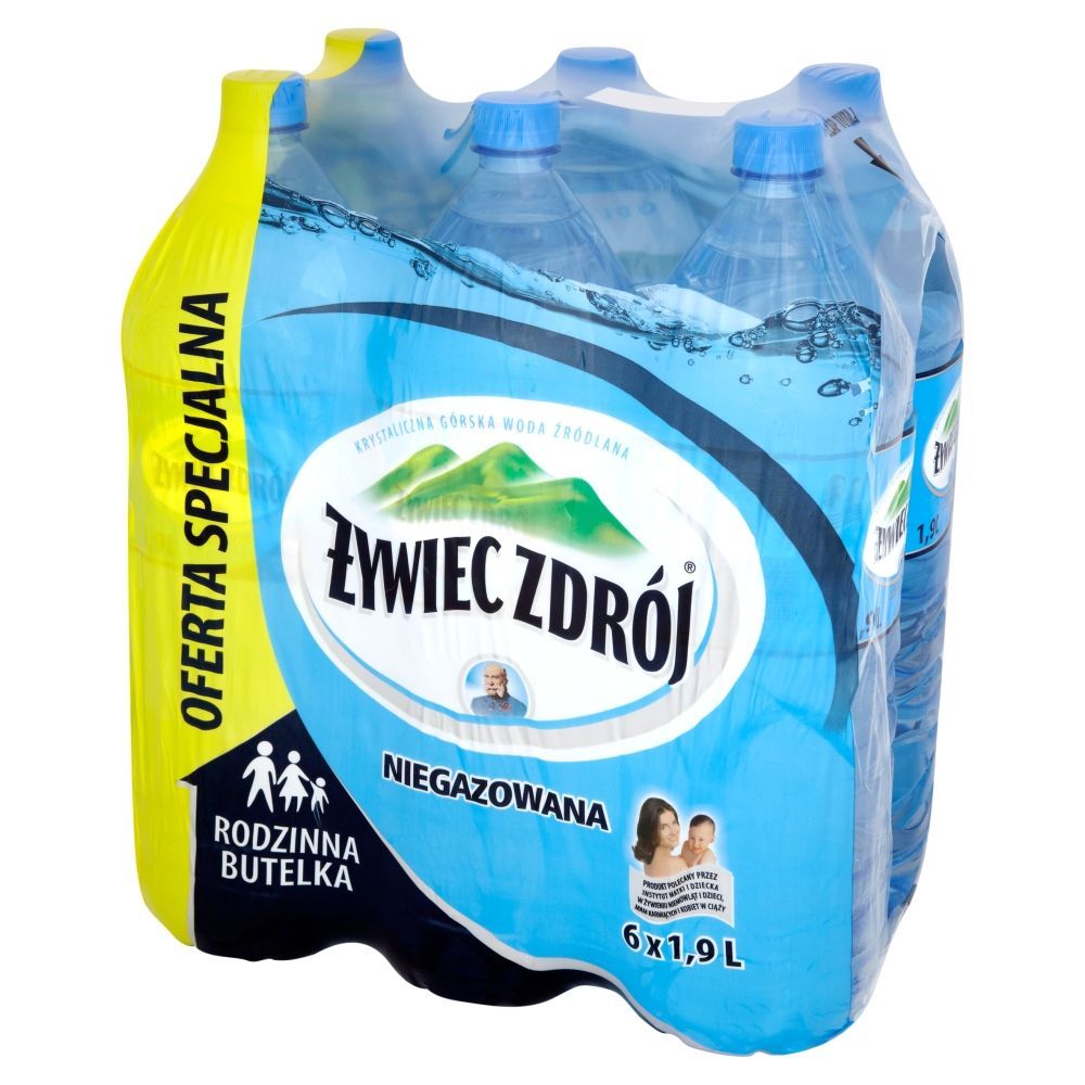 Żywiec Zdrój Woda niegazowana 6 x 1,9 l